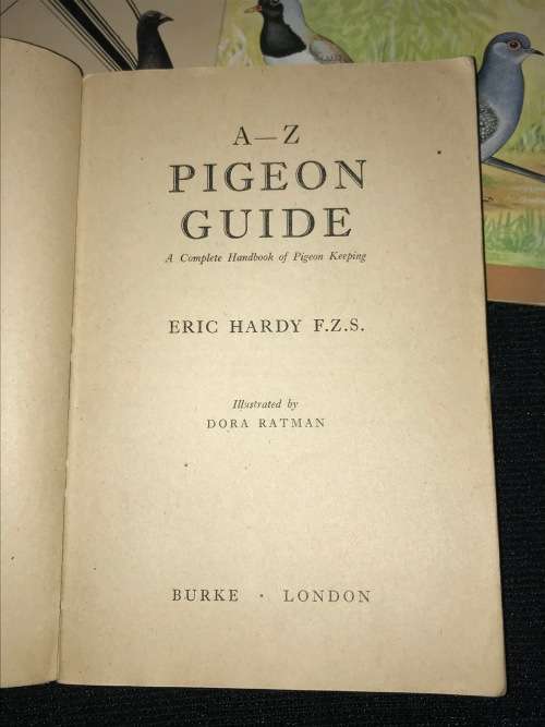 PIGEON RACING BOOKS X 5