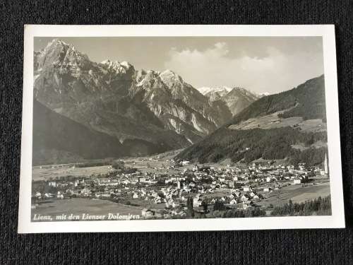 LIENZ MIT DEN LIENZER DOLOMITEN VINTAGE UNUSED