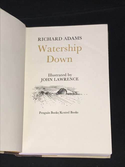 WATERSHIP DOWN BY RICHARD ADAMS - THE ILLUSTRATED EDITION