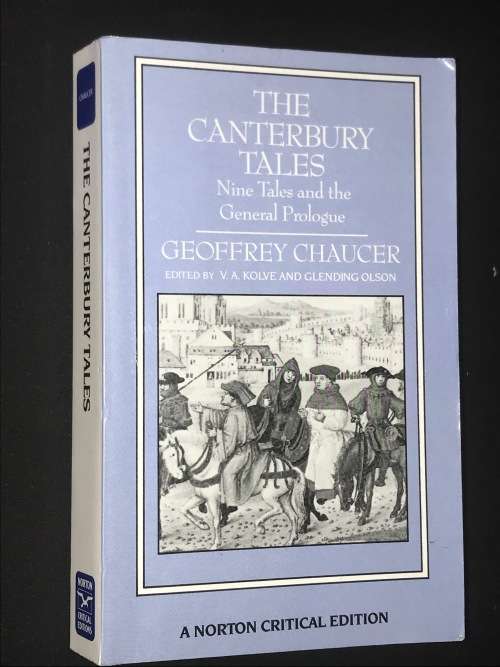 THE CANTERBURY TALES - NINE TALES AND THE GENERAL PROLOGUE.  BY GEOFFREY CHAUCER