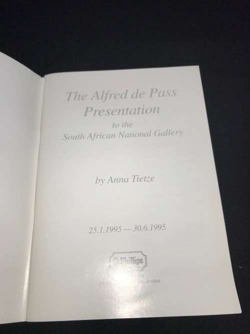THE ALFRED DE PASS PRESENTATION TO THE SOUTH AFRICAN NATIONAL GALLERY BY ANNA TIETZE