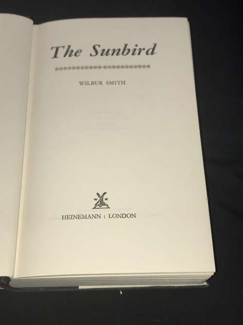 THE SUNBIRD BY WILBUR SMITH
