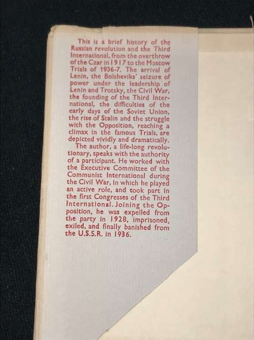 FROM LENIN TO STALIN BY VICTOR SERGE 1937