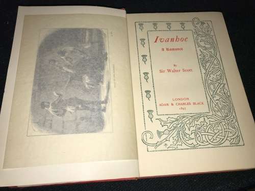 IVANHOE BY SIR WALTER SCOTT 1897