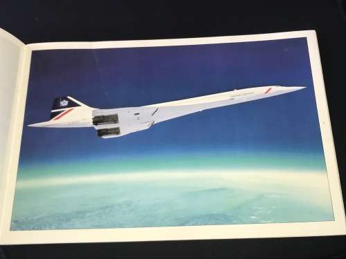 VINTAGE CONCORDE BOOKLET BRITISH AIRWAYS