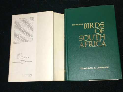 ROBERT'S BIRDS OF SOUTH AFRICA 1975