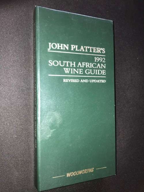 JOHN PLATTER`S GUIDE OF SOUTH AFRICAN WINE 1992
