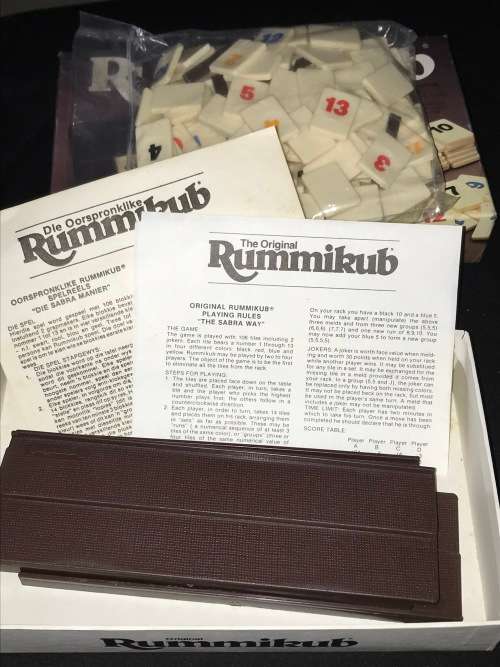 VINTAGE RUMMIKUB TRAVEL EDITION