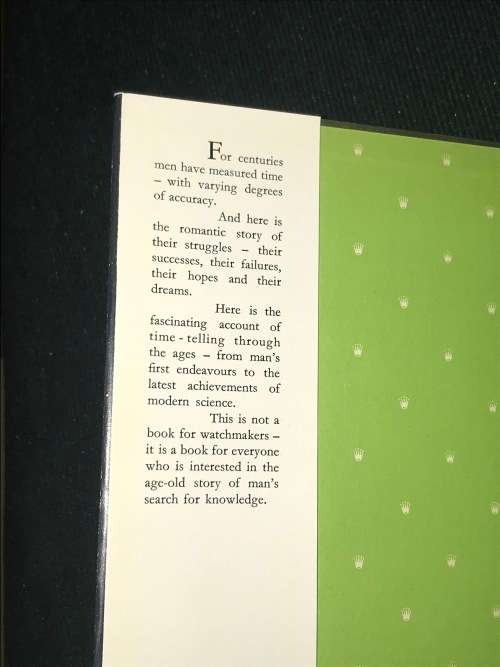 ANATOMY OF TIME BY ROLEX WATCH COMPANY