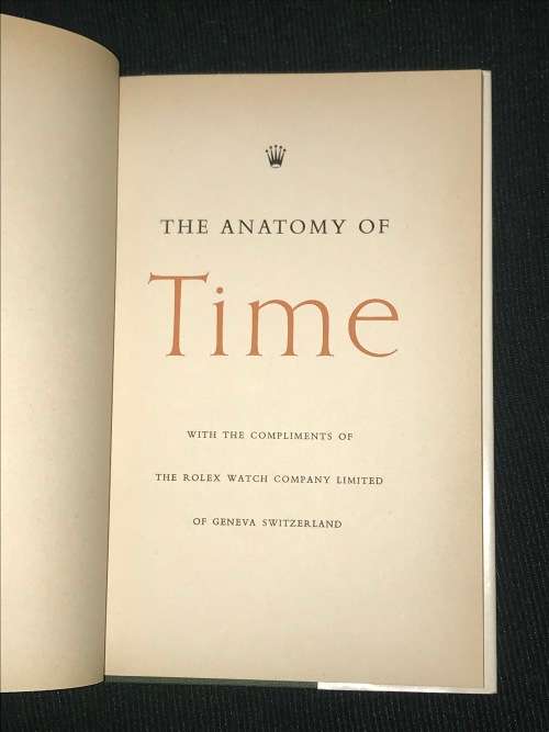 ANATOMY OF TIME BY ROLEX WATCH COMPANY