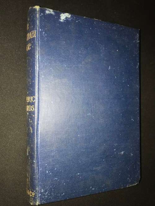 THE HAMMURABI CODE AND THE SINAITIC LEGISLATION BY CHILPERIC EDWARDS