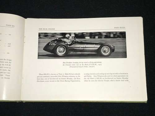 V-16 THE STORY OF THE B.R.M. ENGINE 1954