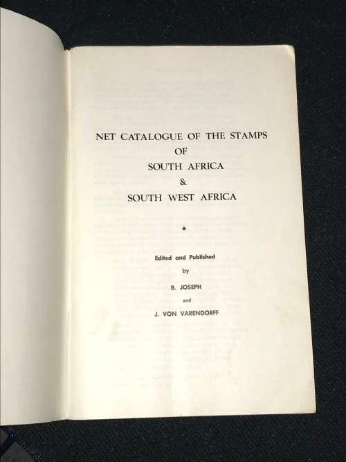 NET CATALOGUE OF THE STAMPS OF SOUTH AFRICA AND SOUTH WEST AFRICA