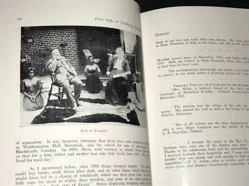 FIRST STEPS IN CIVILIZING RHODESIA BY JEANNIE M. BOGGIE 1953