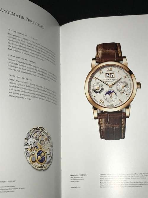 A. LANGE & SOHNE WATCH CATALOGUE 2013