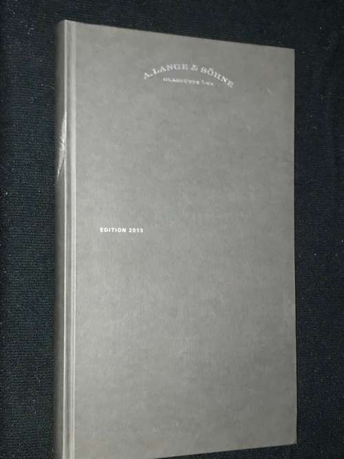 A. LANGE & SOHNE WATCH CATALOGUE 2013