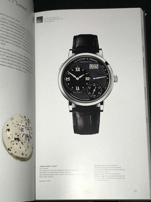 A. LANGE & SOHNE WATCH CATALOGUE 2013
