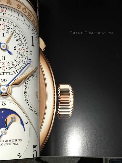 A. LANGE & SOHNE WATCH CATALOGUE 2013