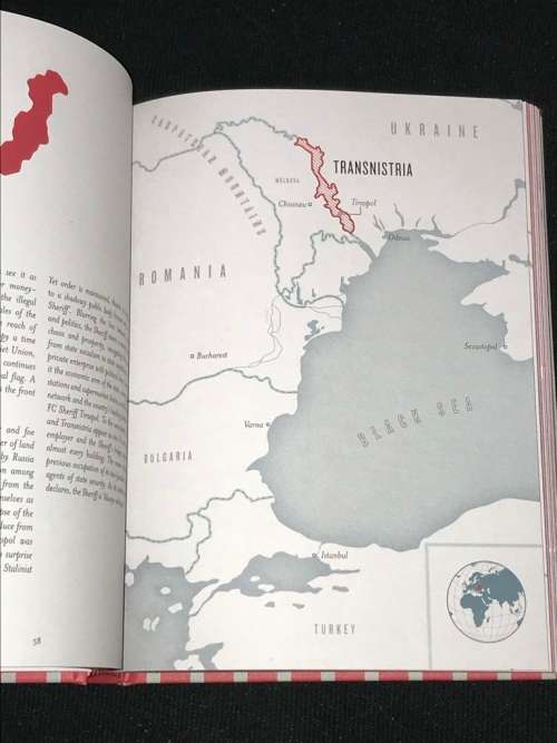 AN ATLAS OF COUNTRIES THAT DON'T EXIST A COMPENDIUM OF 50 UNRECOGNIZED AND LARGELY UNNOTICED STATES