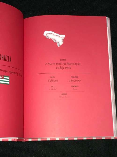 AN ATLAS OF COUNTRIES THAT DON'T EXIST A COMPENDIUM OF 50 UNRECOGNIZED AND LARGELY UNNOTICED STATES