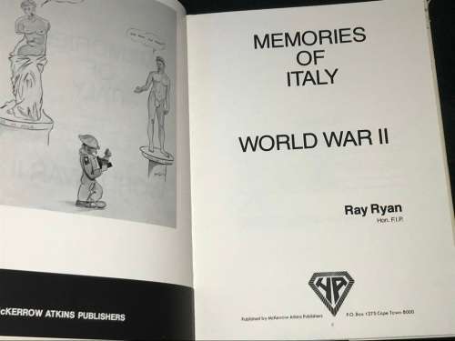 MEMORIES OF ITALY WORLD WAR 2 BY RAY RYAN