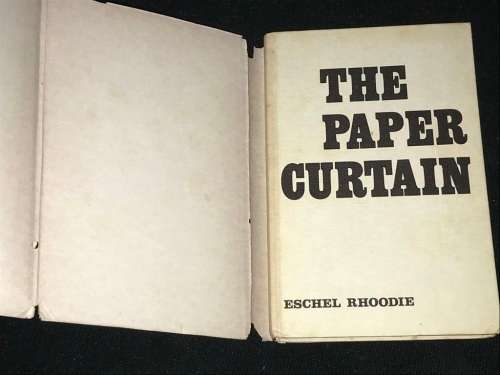 THE PAPER CURTAIN BY ESCHEL RHOODIE