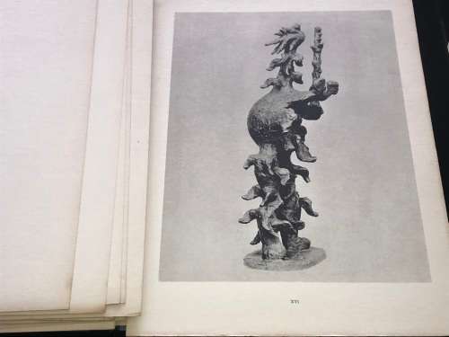 TWELVE BRONZES BY JACQUES LIPCHITZ 16 COLLOTYPE PLATES WITH INTRODUCTORY NOTE NEW YORK 1943