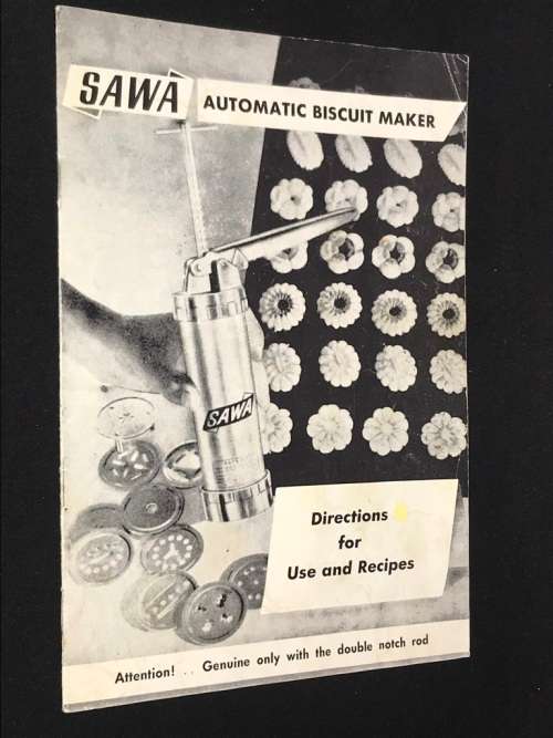 SAWA AUTOMATIC BISCUIT MAKER WITH RECIPES