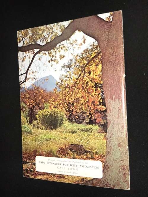CAPE TOWN AND THE CAPE PENINSULA PUBLICITY ASSOCIATION BROCHURE