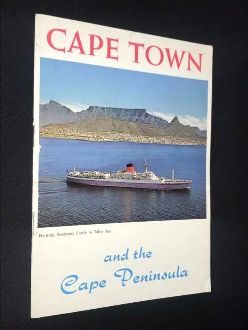 CAPE TOWN AND THE CAPE PENINSULA PUBLICITY ASSOCIATION BROCHURE