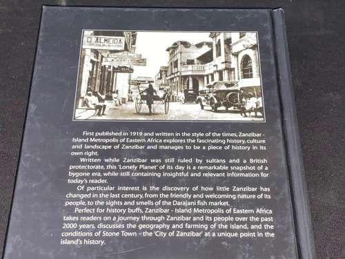 ZANZIBAR ISLAND METROPOLIS OF EASTERN AFRICA BY MAJOR FB PEARCE