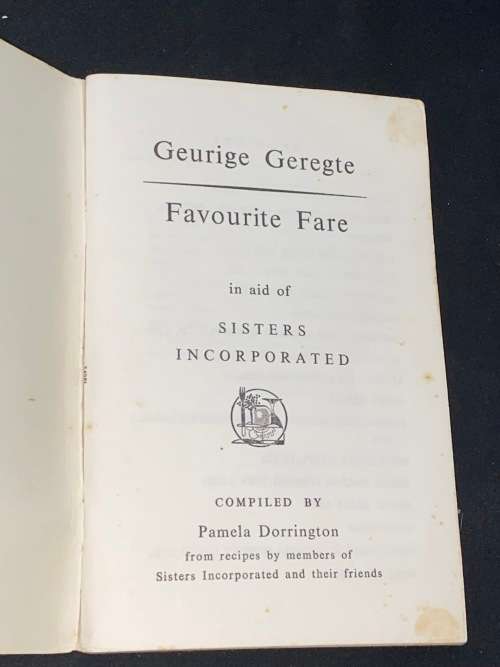 VINTAGE SISTERS INCORPORATED FAVOURITE FARE/ GEURIGE GEREGTE