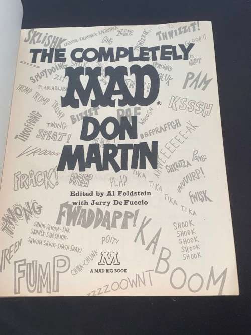 THE COMPLETELY MAD DON MARTIN HIS BEST CARTOONS FROM MAD MAGAZINE