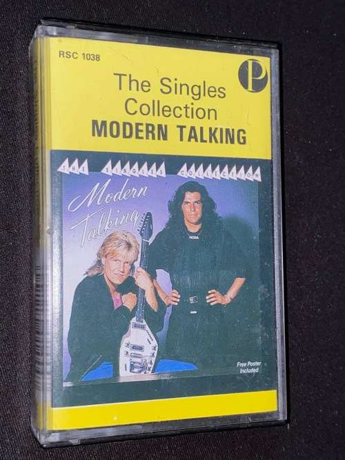 MODERN TALKING THE SINGLES COLLECTION CASSETTE TAPE 1987