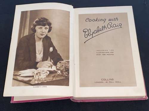 COOKING WITH ELIZABETH CRAIG 1932