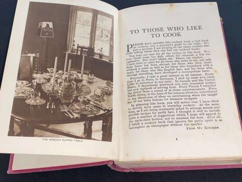 COOKING WITH ELIZABETH CRAIG 1932