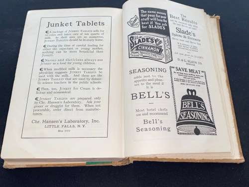 THE BOSTON COOK BOOK BY MARY J. LINCOLN 1918