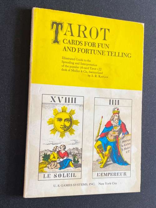 TAROT CARDS FOR FUN AND FORTUNE TELLING BY S.R. KAPLAN