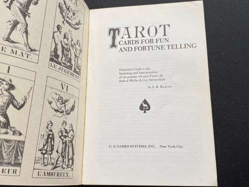 TAROT CARDS FOR FUN AND FORTUNE TELLING BY S.R. KAPLAN
