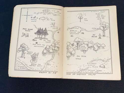 WINNIE THE POOH BY A.A. MILNE TAUCHNITZ EDITION 1933