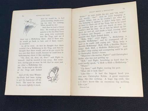 WINNIE THE POOH BY A.A. MILNE TAUCHNITZ EDITION 1933