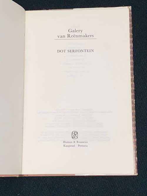 GALERY VAN REENMAKERS DEUR DOT SERFONTEIN
