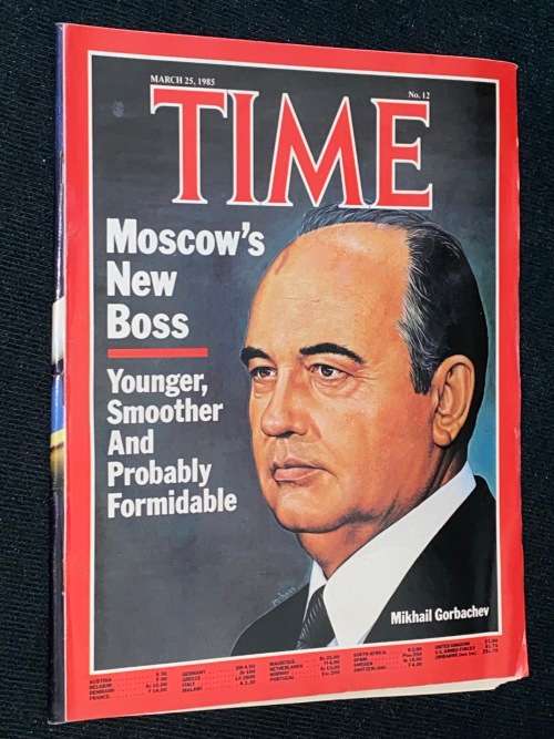 TIME MAGAZINE 25 MARCH 1985