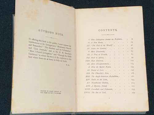 IN LIONLAND THE STORY OF LIVINGSTONE AND STANLEY BY M. DOUGLAS
