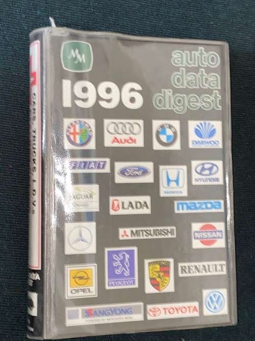 1996 AUTO DATA DIGEST