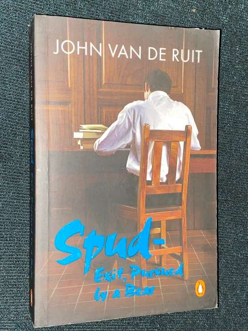 SPUD EXIT, PURSUED BY A BEAR BY JOHN VAN DE RUIT