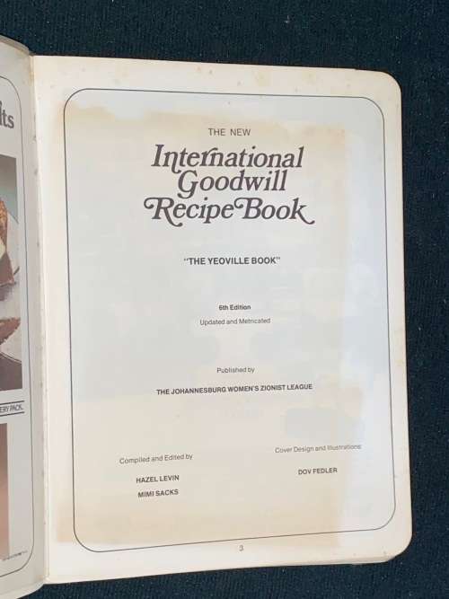 THE NEW INTERNATIONAL GOODWILL RECIPE BOOK