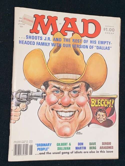MAD JUNE 1981 J.R. EDITION