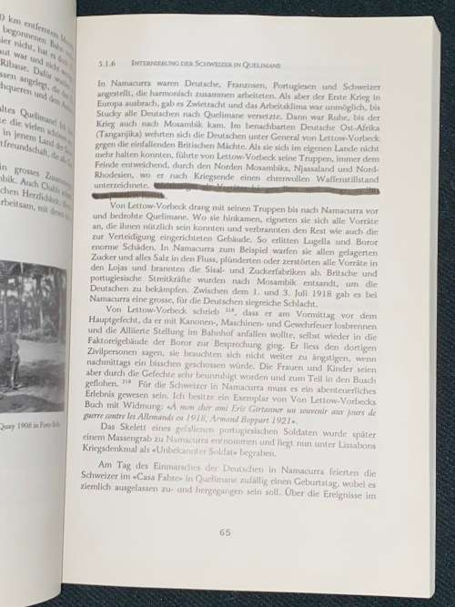 DIE SCHWEIZER IN MOSAMBIK 1721-1990 - ADOLPHE LINDER