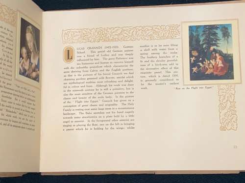 FAMOUS WORKS OF ART UNITED AND WESTMINSTER TOBACCO COMPANIES VINTAGE CIGARETTE CARD ALBUM